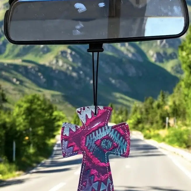 Cow Tag Shape ReSCENTit Car Freshener