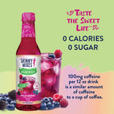 Skinny Mixes SF Wild Berry Energy Syrup
