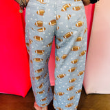 Football Denim Barrel Jogger Pants