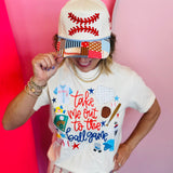 Poppy & Pine Baseball Laces Patch Bill Hat