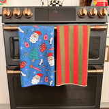 Crae Holiday Mix Reversible Hand Towel