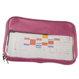 Jon Hart Leather Clear Folio