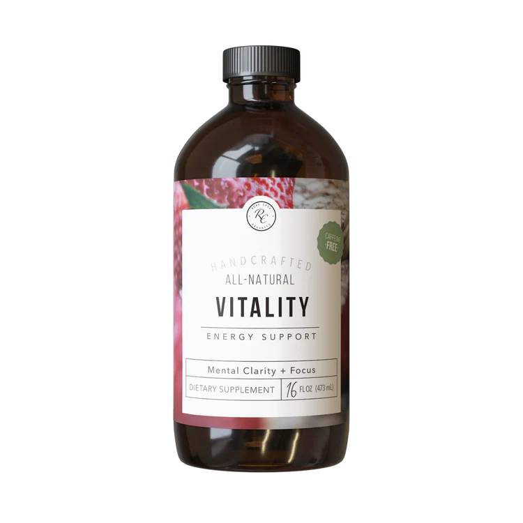 Vitality Caffeine Free Energy Support from Rowe Casa Organics