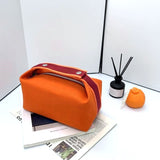 Canvas Travel Cosmetic Pouch Bag