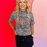 Hear Me Roar Mesh Top