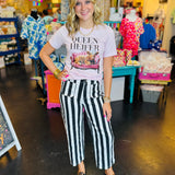 Queen Heifer Rhinestone Tee