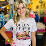 Queen Heifer Rhinestone Tee
