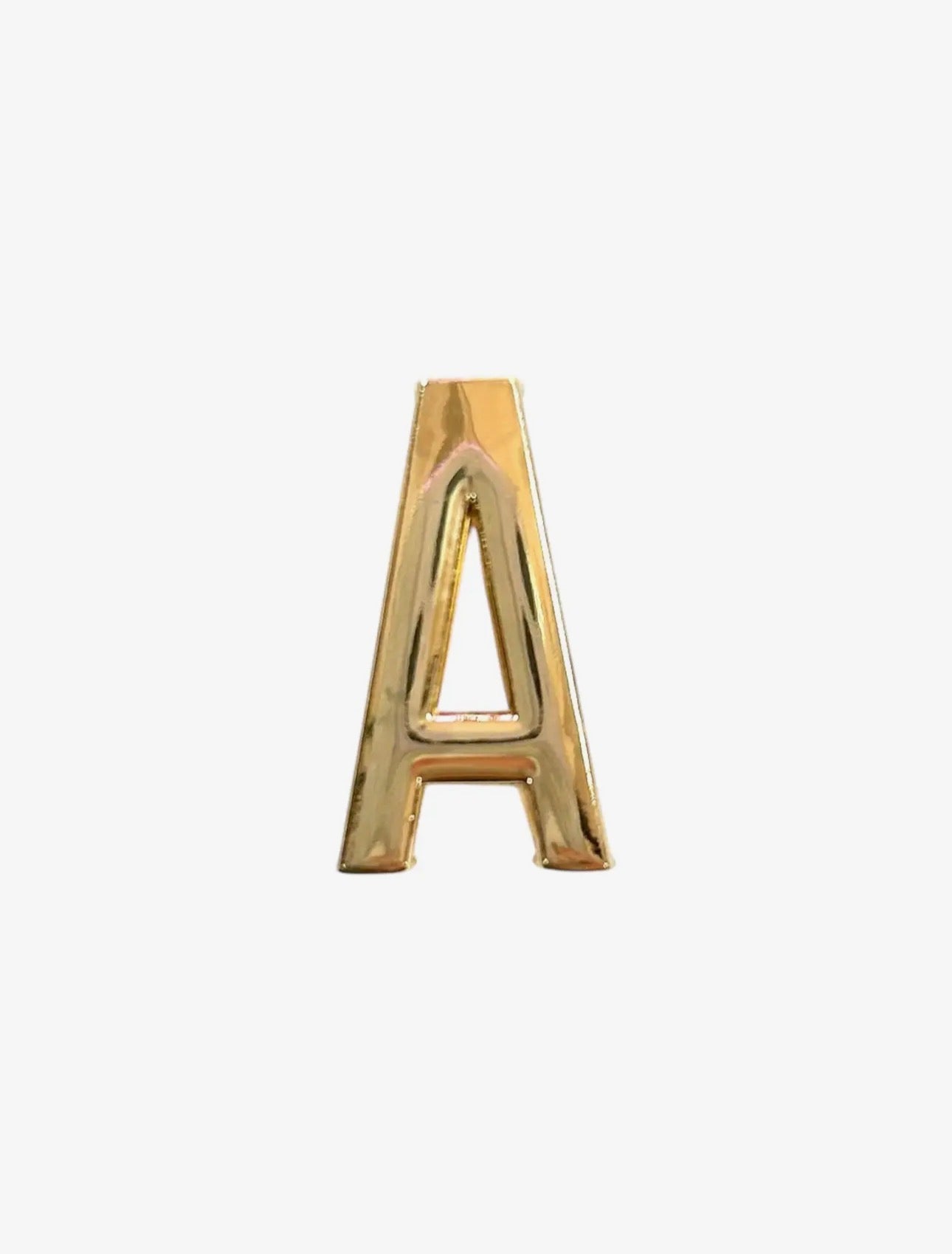 Gold Charm Letter