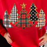 Holiday Trees Luxe Pullover