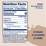 Skinny Mixes SF Chai Syrup