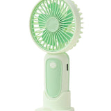 3 Speed Rechargeable Portable Hand Fan With Stand