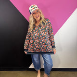 Gwen Floral Everyday Pullover