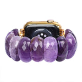 Healing Amethyst Protection Stretch Apple Watch Strap