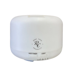 White essential oil diffuser from Rowe Casa Organics 