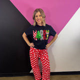 Merry Appliqued Tee