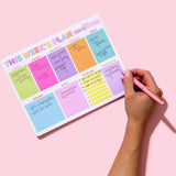 Weekly Planner "This Week's Plan"