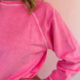 Candy Pink French Terry Set