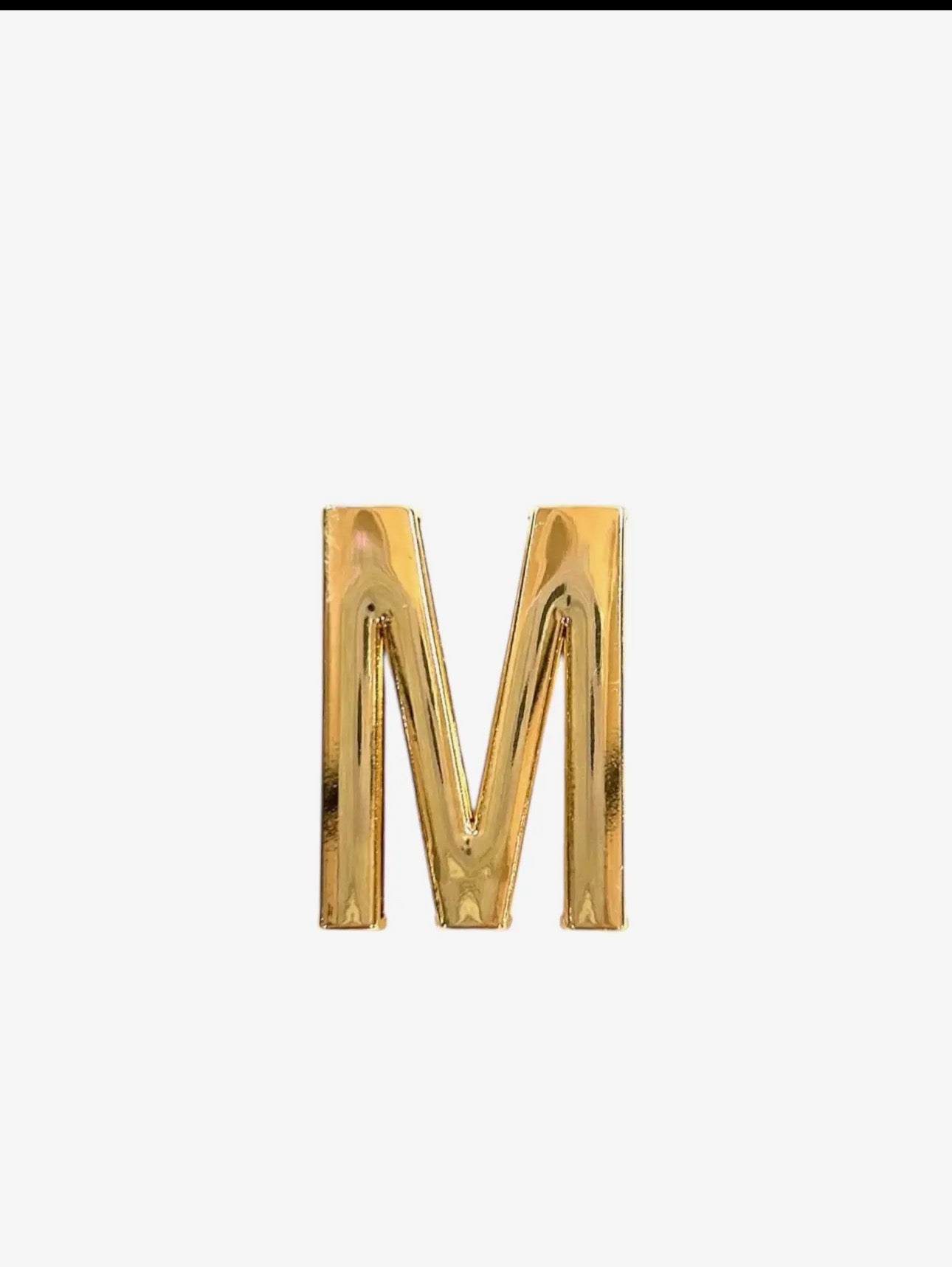 Gold Charm Letter