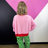 Holly Jolly Color Block Pullover