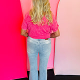 Judy Blue Rhinestone Side Flare Jeans