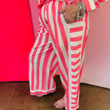Pink Striped Vacay Lounge Pants