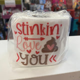 Valentines Day Toilet Paper