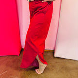 Red Tulip Washed Denim Relaxed Pants