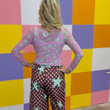 Mint Star Polka Dot Pants