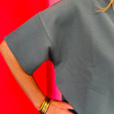 Ash Jade Ribbed Short Set