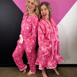 Legacy Lounge Robe Pretty Pink Christmas