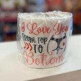 Valentines Day Toilet Paper
