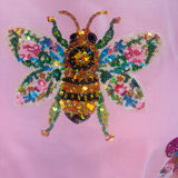 Floral Sequin Bee Skort Set