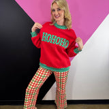 HoHoHo Polka Dot Christmas Sweatshirt