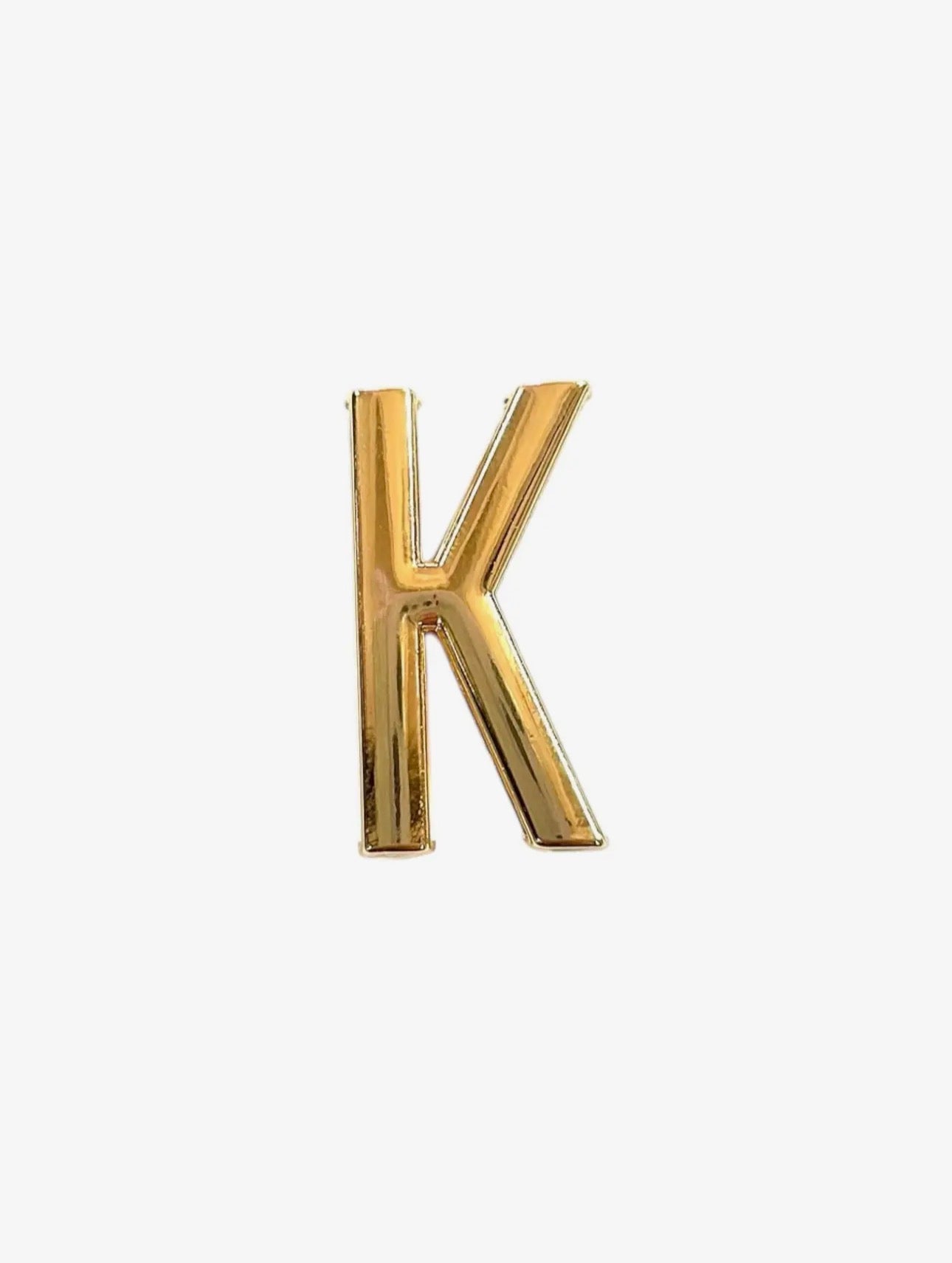 Gold Charm Letter