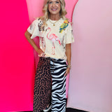 Sequin Zoo Top