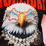 Holliday Eagles Blingy Collared Tee