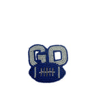 Go Football Beaded Pins