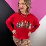 Holiday Trees Luxe Pullover