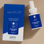 Capri Blue Pura Honeydew Crush refill with citrus, melon, and bamboo fragrance.