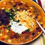Carmies Tasty Taco Soup Mix with bold chiles, cumin, and herbs for rich Tex-Mex flavor.