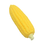 Corn-shaped squishy stress toy with soft sensory texture.