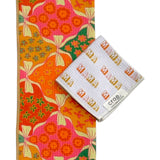 I Love You Mama hand towel and washcloth set with retro florals and bows