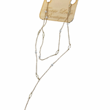 Gold Pearl Necklace