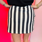 Runway Stripes Skort