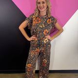 Fall Floral Top
