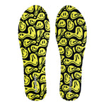 Colorful Happy Days FLAT SOCKS with plush micro-pile fabric and trim-to-fit design for sock-less comfort.