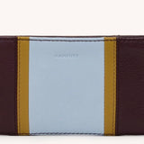 Hammitt 110 North Regatta Stripe wallet with multicolor leather and gold hardware.
