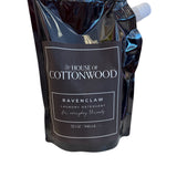 Ravenclaw all-natural laundry detergent 32oz bag, plant-based, chemical-free formula for clean, fresh laundry.