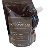 Winterfell foaming hand soap refill 16 oz masculine scented formula