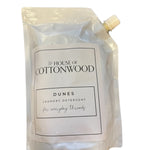 Dunes plant-based natural laundry detergent warm sandalwood citrus amber scent